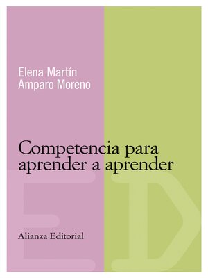 cover image of Competencia para aprender a aprender